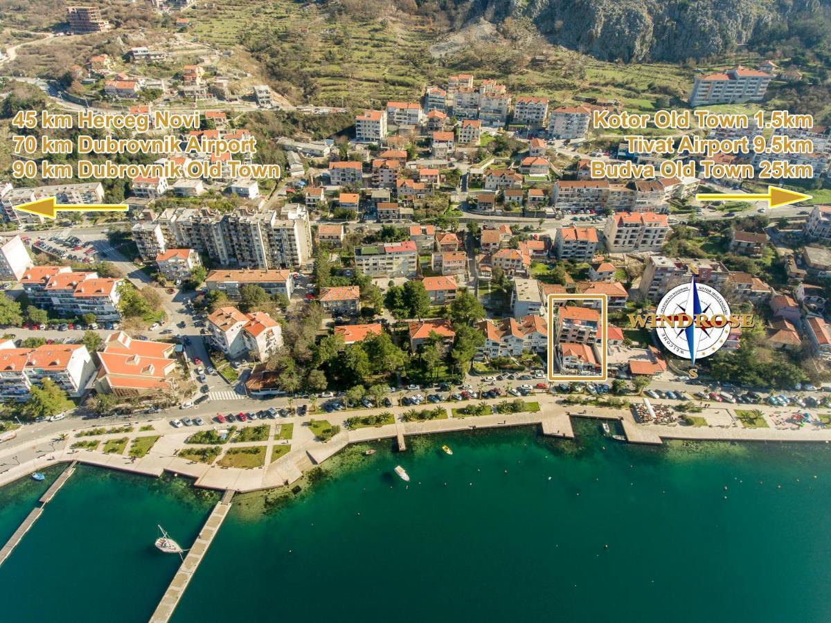 Apartments Windrose Kotor Eksteriør bilde